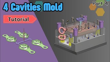 SOLIDWORKS Assembly Tutorial - Injection Mold Design 4/4