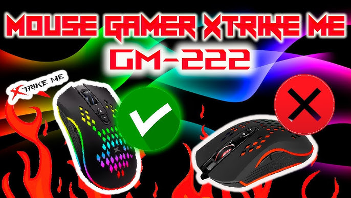 GM-512 Rato Gaming Xtrike Me GM-512 6400Dpi RGB