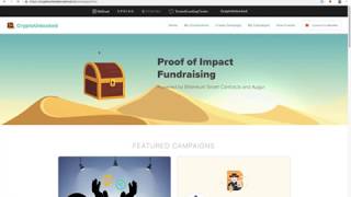 Tutorial: Creating a Campaign on CryptoUnlocked