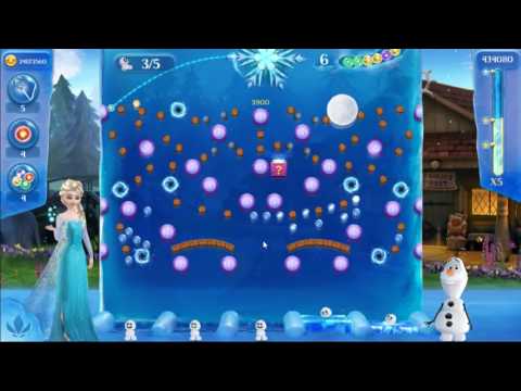 Frozen Free Fall: Icy Shot Level 259 - NO BOOSTERS ☃☃☃