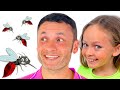 Canção sobre mosquitos outras canção para crianças | Canções infantis da Maya e Mary