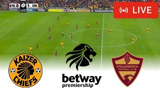 🔴 LIVE MATCH : Kaizer Chiefs Vs Stellenbosch | BETWAY PREMIERSHIP 2026 Round 8 | Matchday Live HD