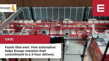 Faster than ever: How automation helps Knuspr maintain their commitment to a 3-hour delivery | EN