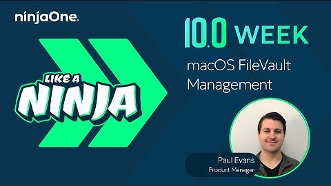 Empower IT with macOS FileVault Management