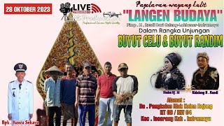 LIVE . PAGELARAN WAYANG KULIT || LANGEN BUDAYA || H.RUSDI || UJUNGAN BUYUT CELU \u0026 RANDIM PANGKALAN