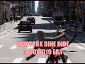 Bike Ride in empty New York during Covid19. Manhattan Bridge-China Town- Lower Manhattan.