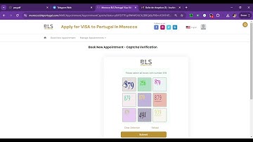 Script BLS Portugal Visa  2025