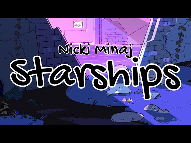 Nicki Minaj - Starships (Clean - Lyrics) class=