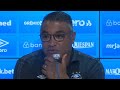 ROGER MACHADO TÉCNICO DO GRÊMIO RASGA ELOGIOS AO CRUZEIRO, "MELHOR JOGO DO ANO"