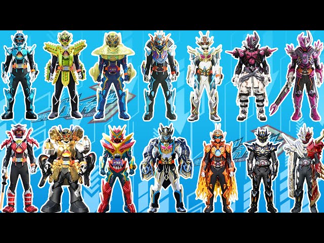 仮面ライダーガッチャードの劇中変身フォームを全部紹介！これまでのガッチャードの本編の変身を再現だ！