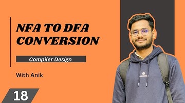 NFA to DFA Conversion | Lecture 18 | Compiler Design DIU
