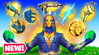 i found all *god mythics* in one game! (fortnite)