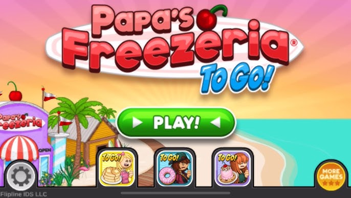 Papa's Freezeria To Go! - Popular Games for Kids