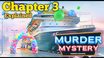 Hidden Escape Mysteries : Murder Mystery Chapter 03  Sail Me Away Walkthrough Murder Mystery