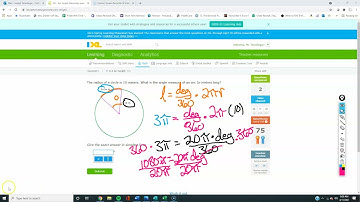 Geometry U.3 Arc Length IXL Help