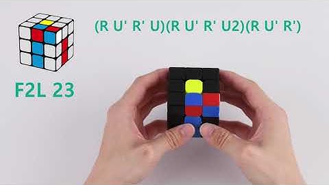 F2L Algorithms 23