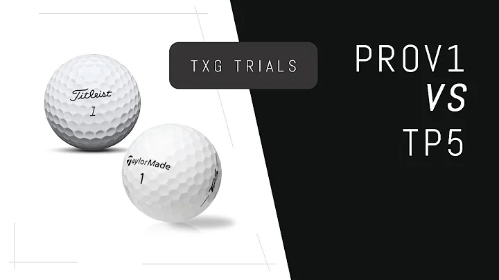Titleist ProV1 VS Taylormade TP5 | Golf Ball Testing