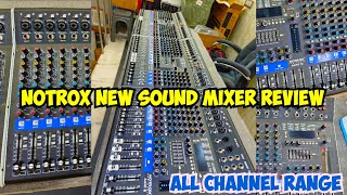 Notrox Pro Audio Sound Mixer Review All Channel Range Team Pahadi Star