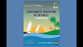 Campeonato Argentino de Optimist. Miramar de Ansenuza.