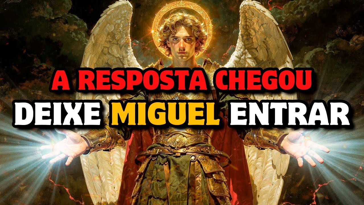 🚨 MIGUEL ESTÁ BATENDO: A resposta da sua oração chegou, deixe ele entrar!