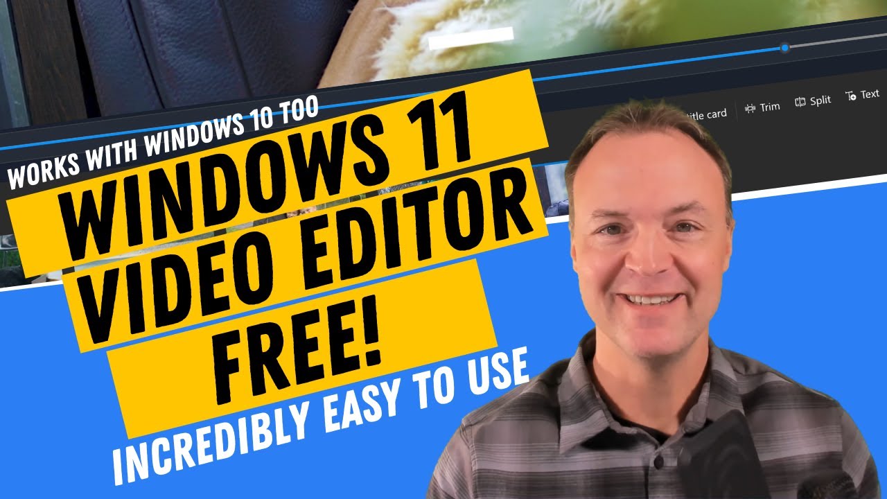 How to use the FREE Windows 11 Video Editor - Beginners Tutorial