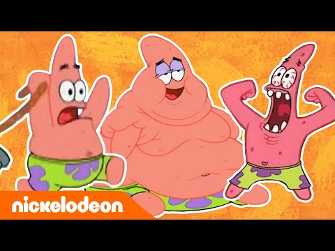 Губка Боб Квадратные Штаны | 9 самых серьёзных катастроф Патрика | Nickelodeon Россия