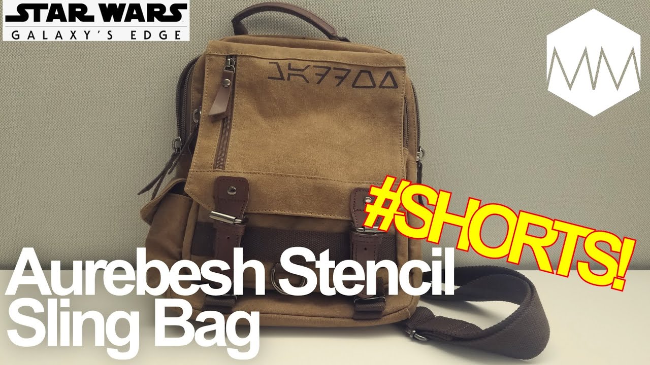 ▲ Scavenger Sling Bag // Batuu Bounding // Star Wars Galaxy's Edge // 