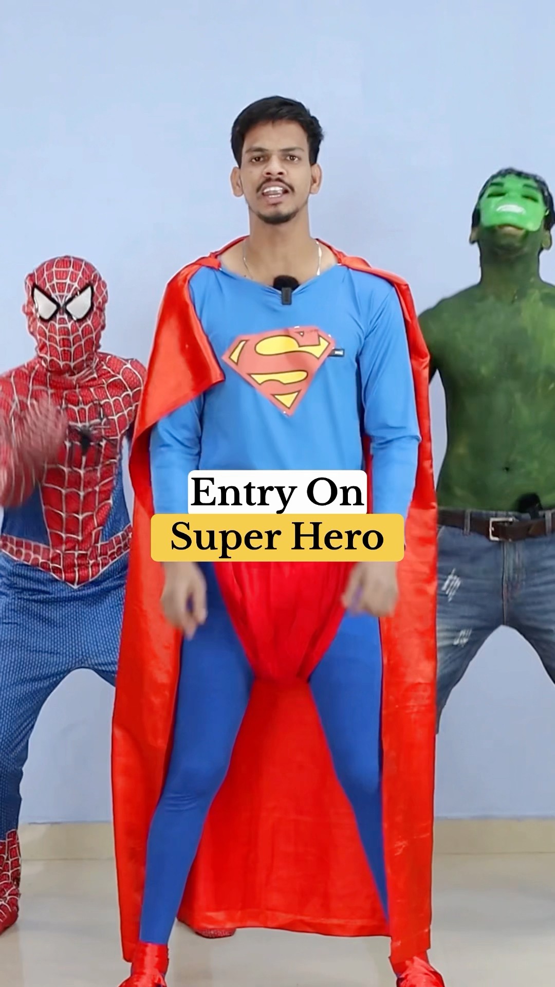 Entry On Super Hero Look? #shorts