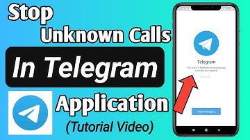 How to Stop Unknown Calls in Telegram App | Telegram App Mai anjaan calls kese block kare | Stranger