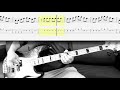 The Blues Brothers & Ray Charles - Shake a Tail Feather - (Bass Cover with Tab)