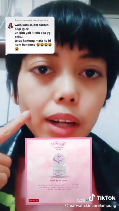 #MARWAHSKINCARE KALIAN WAJIB TAU YA KUALITASNYA DARI DARE EYE MARWAH #IICTHAATA