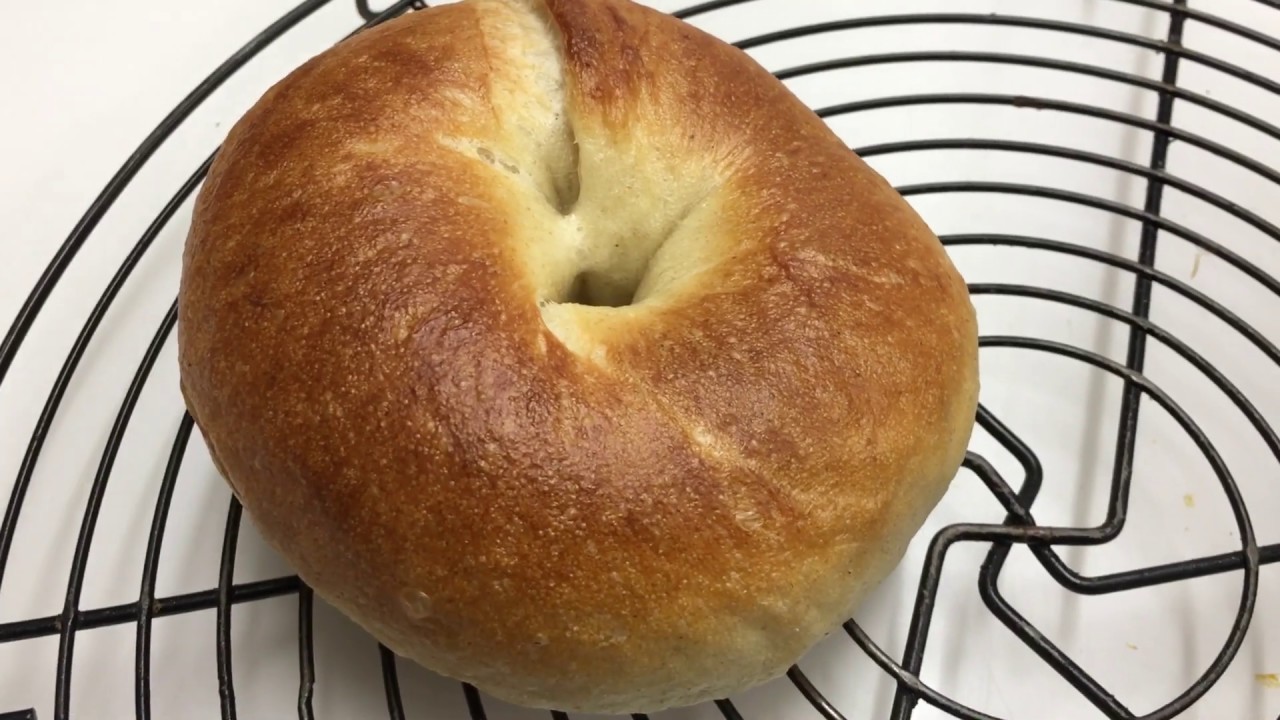 ベーグルの作り方 How To Make Bagels 自家製酵母パンレシピ Youtube