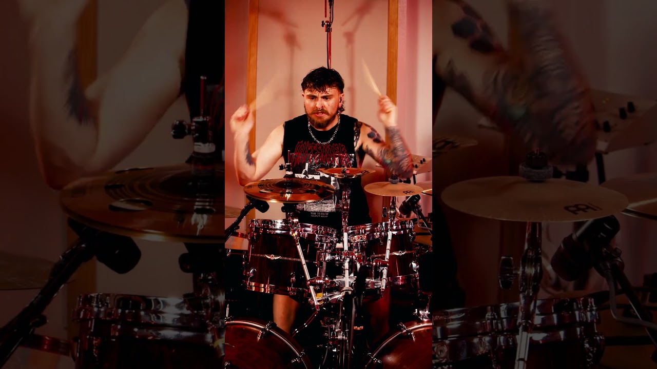 Travis Regnier - Spite "The Disaster" #shorts #travisregnier #spite #meinlcymbals #drums #meinl