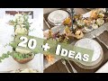 FALL TABLE SETTING IDEAS | THANKSGIVING | HOLIDAY DECOR