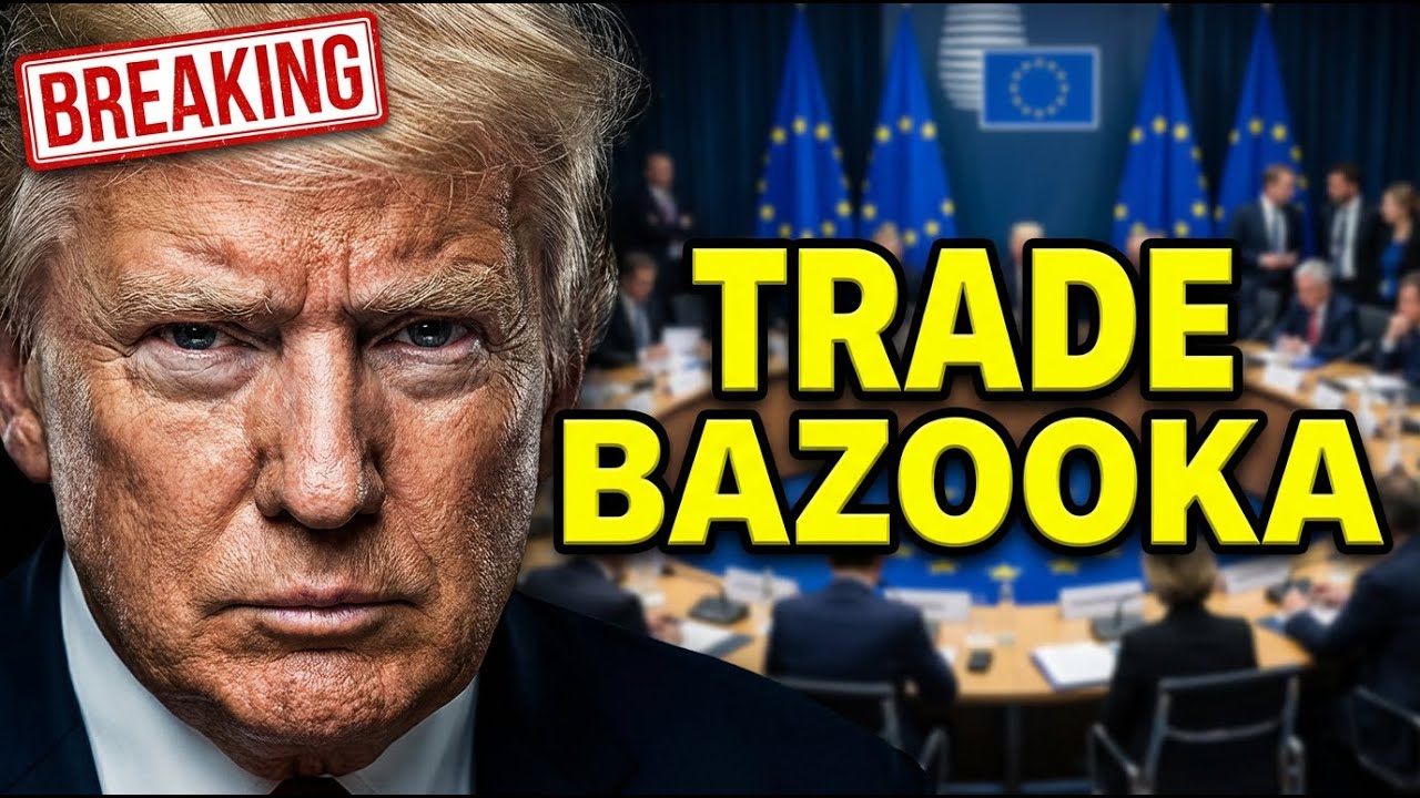 EU’s ‘Trade Bazooka’ vs Trump: The Greenland Tariff War Is Escalating