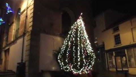 Bishops Castle Lights - the official switch-on video. Prepare to weep......