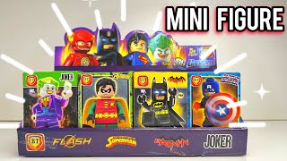 Unboxing Lego minifigures/testing the speed of building LEGO