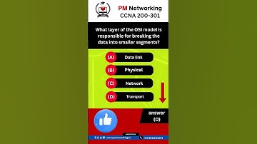 CCNA 試験問題と解答 #ccna #ccnp #ネットワーク エンジニア #pmnetworking