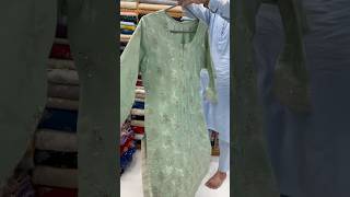 What’s app: +923114588117 customer order selfprint silk dress with stitching