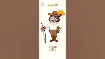 GAMEPLAY | DOP 4 Draw one part level 207 walkthrough solution#short #shortvideo #shorts