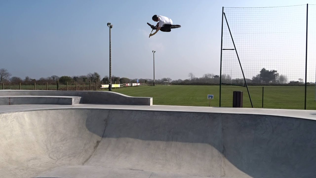 tuto:180 courbe en bmx . #BMX