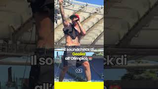 Il SOUNDCHECK di GEOLIER allo STADIO OLIMPICO