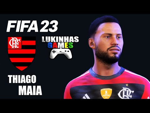 FIFA 23 - THIAGO MAIA Face + Stats (Tutorial) 