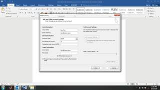 How to configure Microsoft Outlook 2016, 2010  IMAP, POP, SMTP
