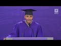 NYU 2019 Commencement Student Speaker Alfonso E  Morgan Terrero