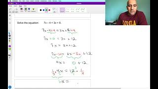 Day 5, Precalculus, Ch1 Sec5, Equations