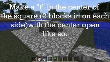 Minecraft: 1.3  [4-Way Cobblestone Generator] Tutorial