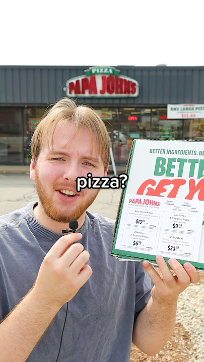 I Tried Every Fast Food Pizza