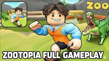  Zootopia Escape: Survive Obby -FULL Gameplay - (Android, iOS)
