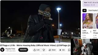 El’Plaga x Lil Rk - Metro Housing Baby (Reaction)